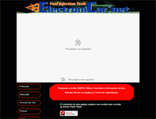 Tablet Screenshot of electronicar.net